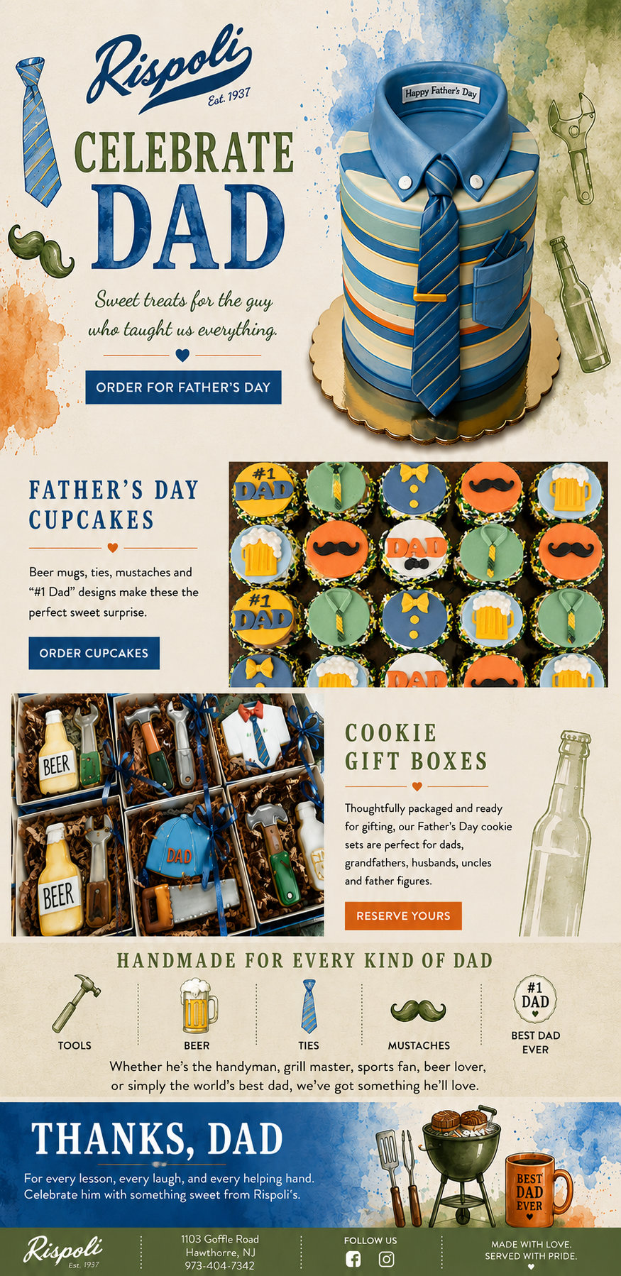Father's Day Desserts 